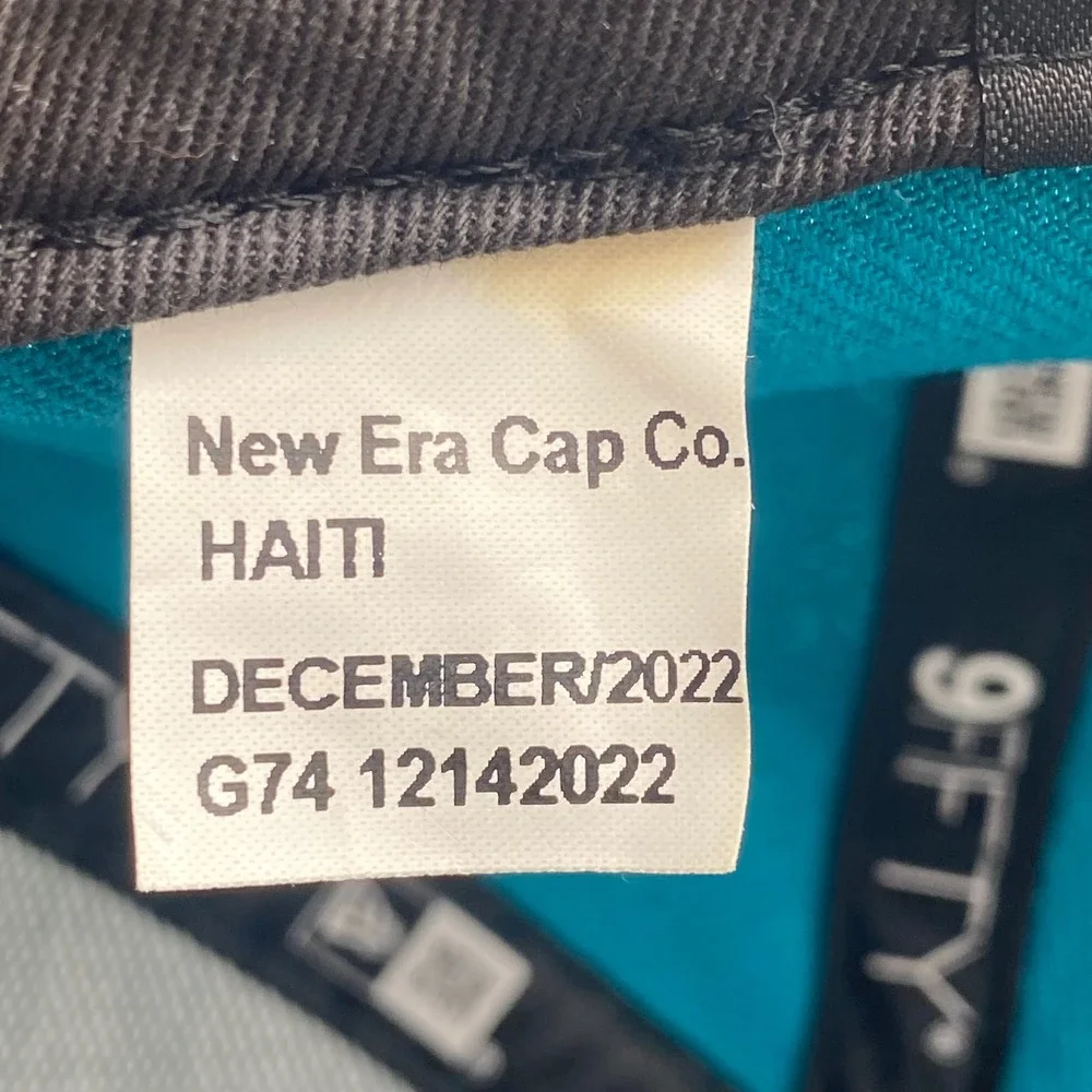 CHARLOTTE HORNETS New Era 9FIFTY Snapback Hat Youth Teal Purple NBA Flat Bill